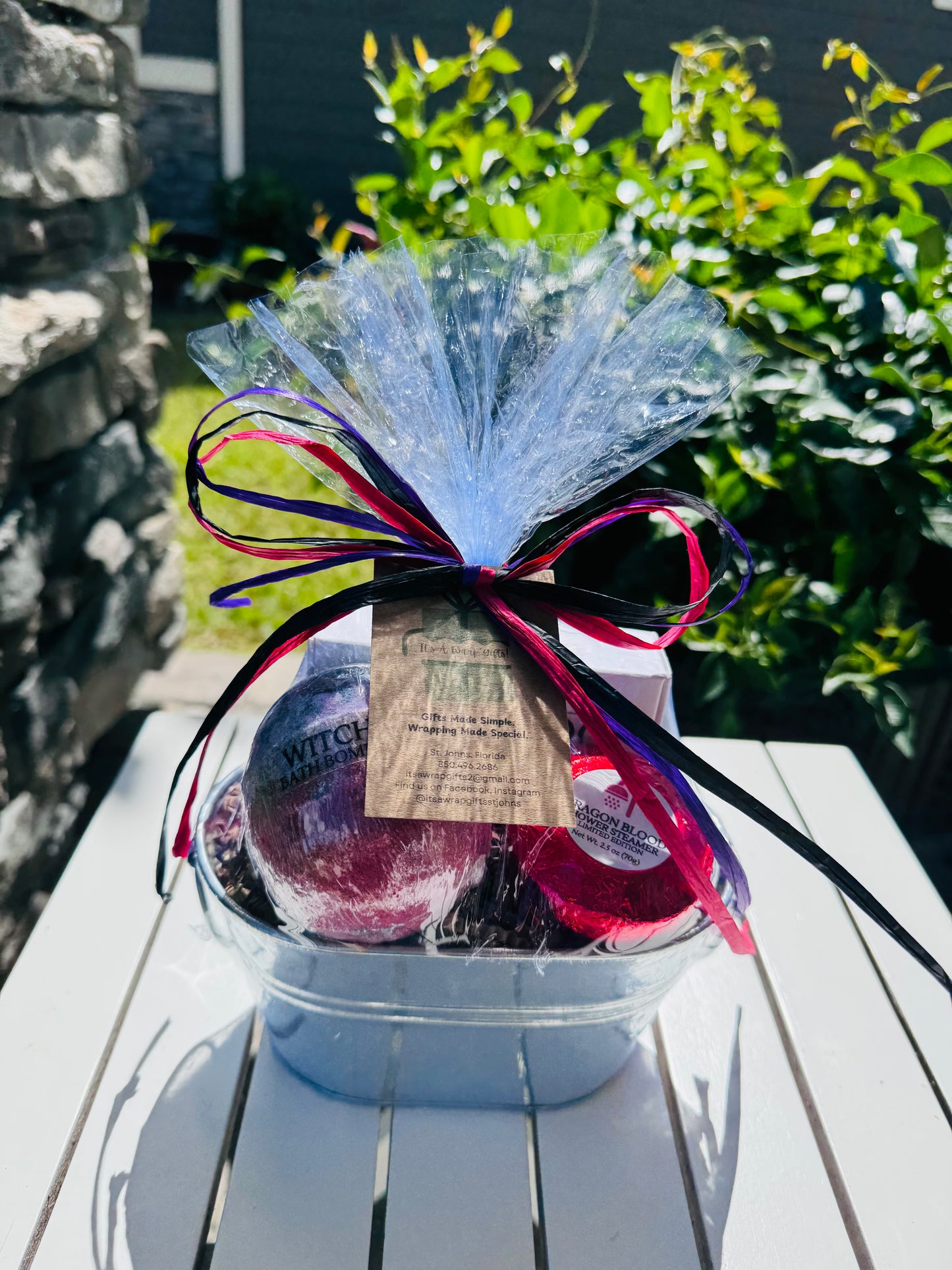 Halloween Mini Basket w/ Bar Soap