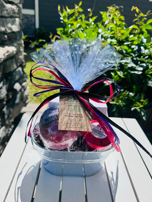 Halloween Mini Basket w/ Bar Soap